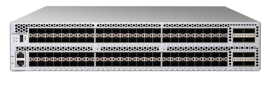 HPE SN6650B 32Gb 128/96 Power Pack+ 96-port 32Gb Short Wave SFP+ Integrated Fibre Channel Switch