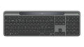 Logitech Signature Slim Solar + K980 keyboard Universal RF Wireless + Bluetooth QWERTY Danish, Finnish, Norwegian, Swedish Graphite