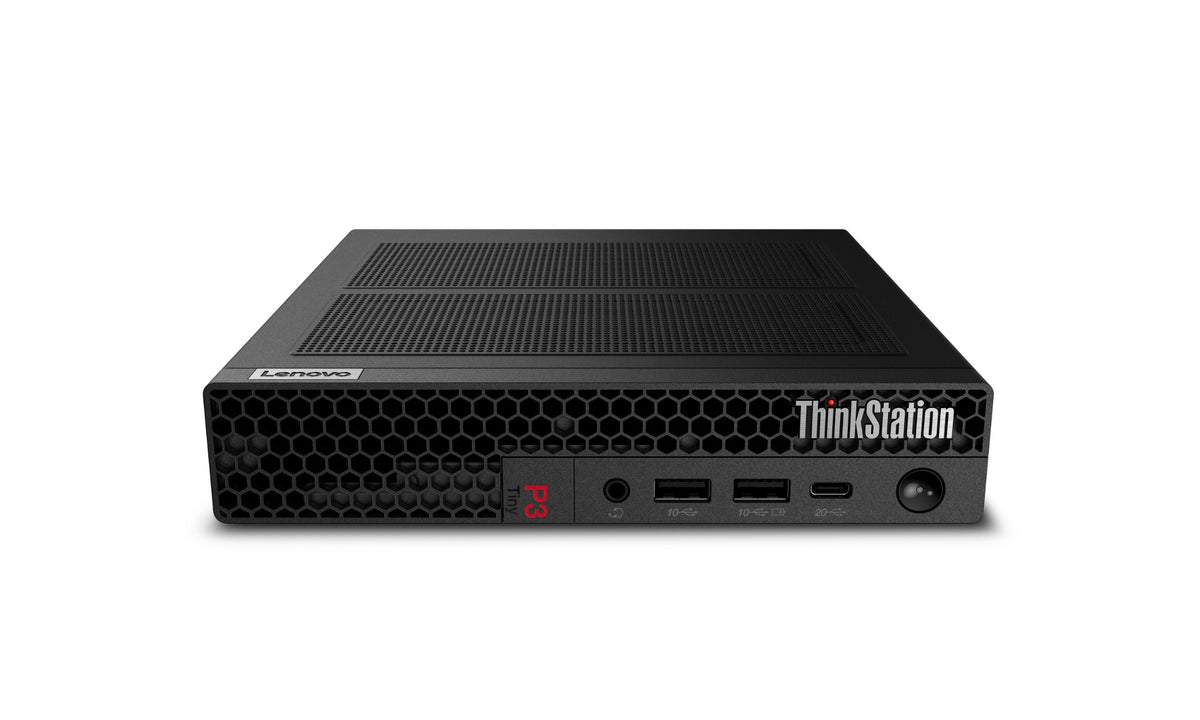 Lenovo ThinkStation P3 Tiny Gen 2 Intel Core Ultra 7 265 16 GB DDR5-SDRAM 512 GB SSD NVIDIA RTX A400 Windows 11 Pro Workstation Black
