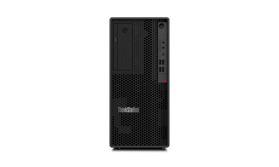 Lenovo ThinkStation P2 Tower Gen 2 Intel Core Ultra 9 285K 64 GB DDR5-SDRAM 1 TB SSD NVIDIA RTX 2000 Ada Windows 11 Pro Workstation Black