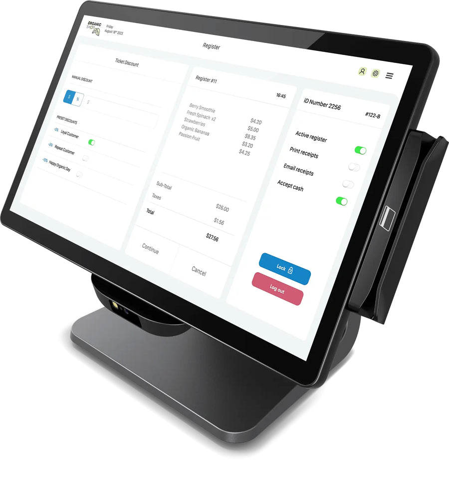 Elo Touch Solutions E849902 POS monitor 39.6 cm (15.6") 1920 x 1080 pixels LED Touchscreen