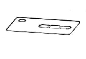 Zebra P1080383-201 printer/scanner spare part Nameplate 1 pc(s)