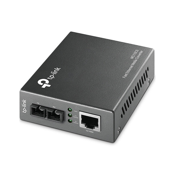 TP-Link Omada MC110CS network media converter 100 Mbit/s 1310 nm Single-mode Black