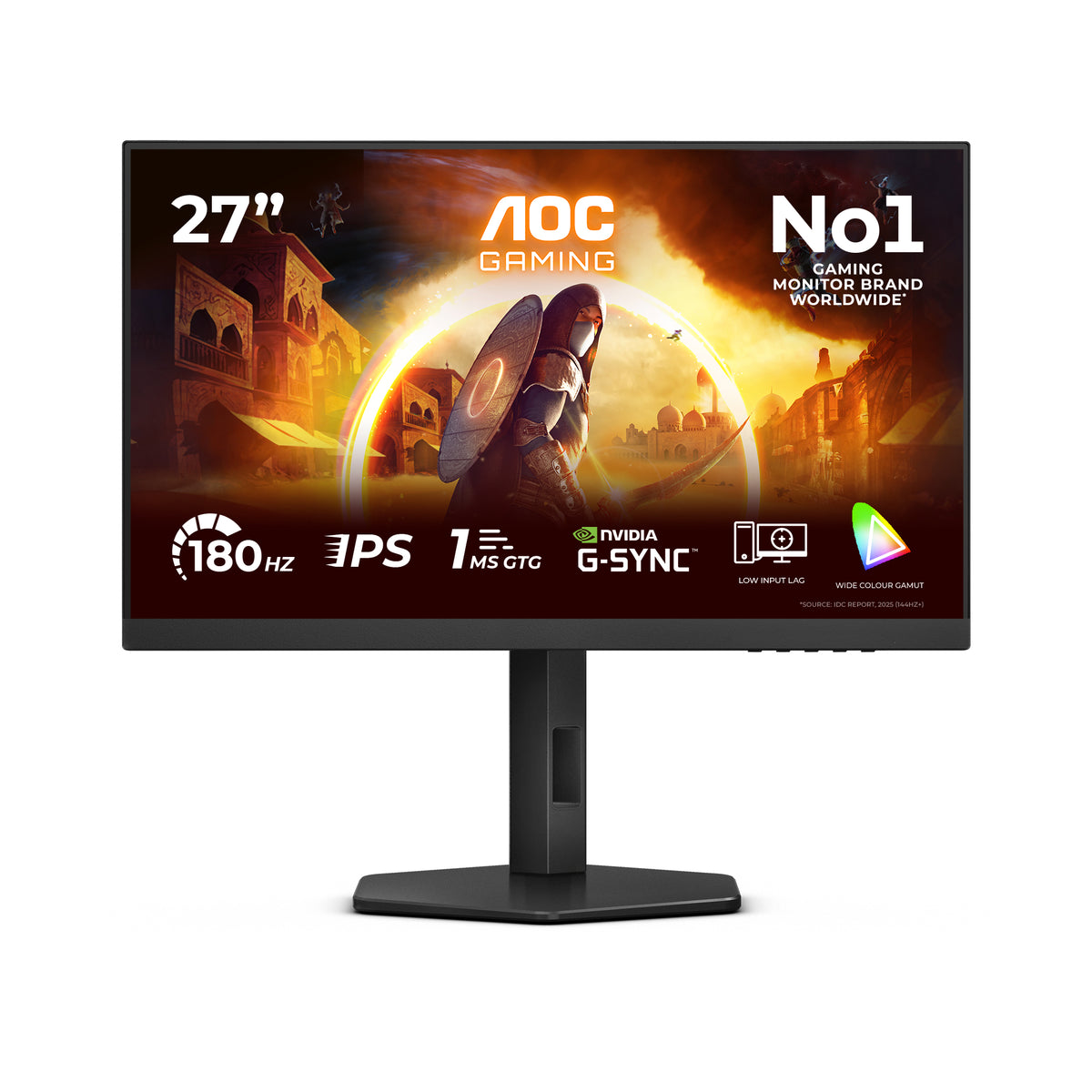 AOC G4 27G4X computer monitor 68.6 cm (27") 1920 x 1080 pixels Full HD LED Black, Grey