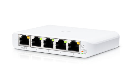 Ubiquiti UniFi Switch Flex Mini (3-pack) Managed Gigabit Ethernet (10/100/1000) Power over Ethernet (PoE) White