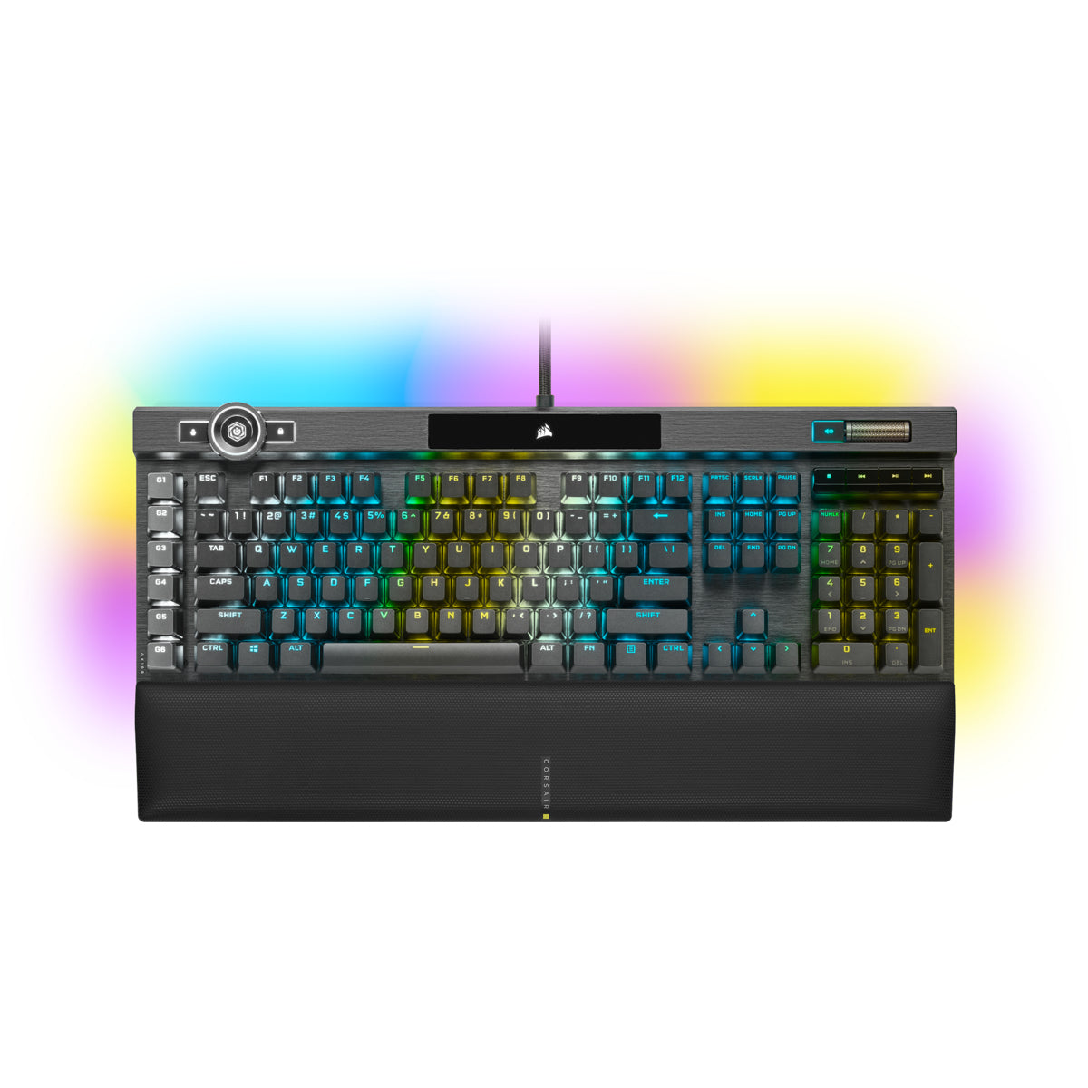 Corsair K100 RGB keyboard Gaming USB AZERTY French Black