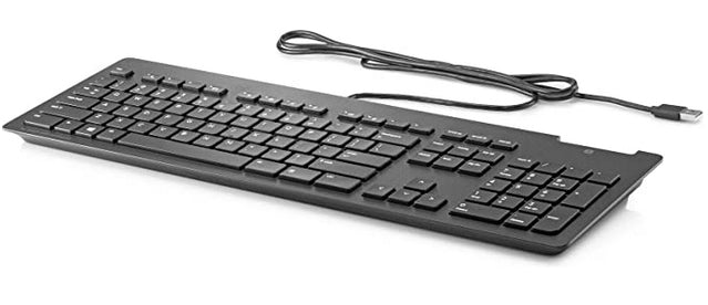HP 911502-181 keyboard Office USB Black