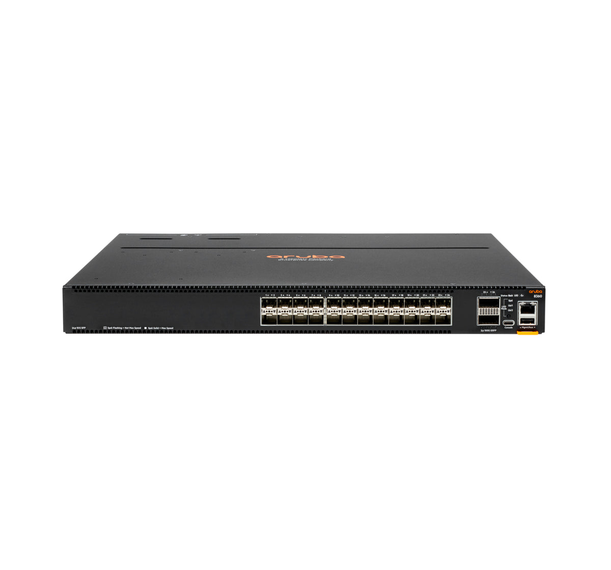 HPE Aruba Networking Aruba 8360-24XF2C Managed L3 1U Black