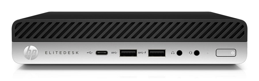 Teqcycle HP Elitedesk 800 G5 Intel� CoreT i5 i5-9500T 16 GB DDR4-SDRAM 256 GB SSD Windows 10 Pro Mini PC Black