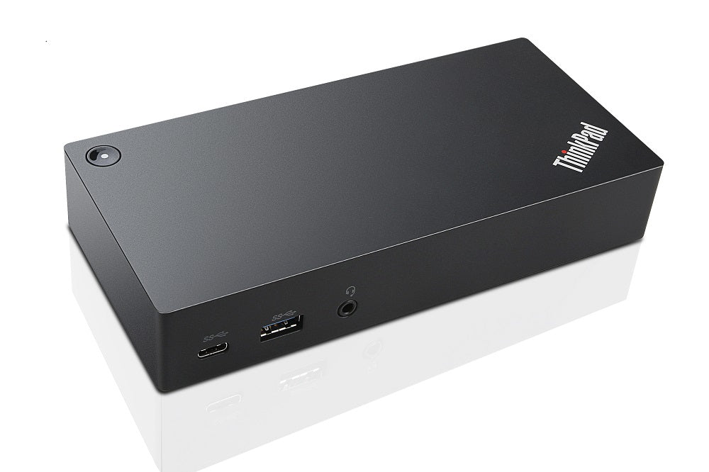 Lenovo 40A90090IT laptop dock/port replicator Wired USB 3.2 Gen 1 (3.1 Gen 1) Type-C Black