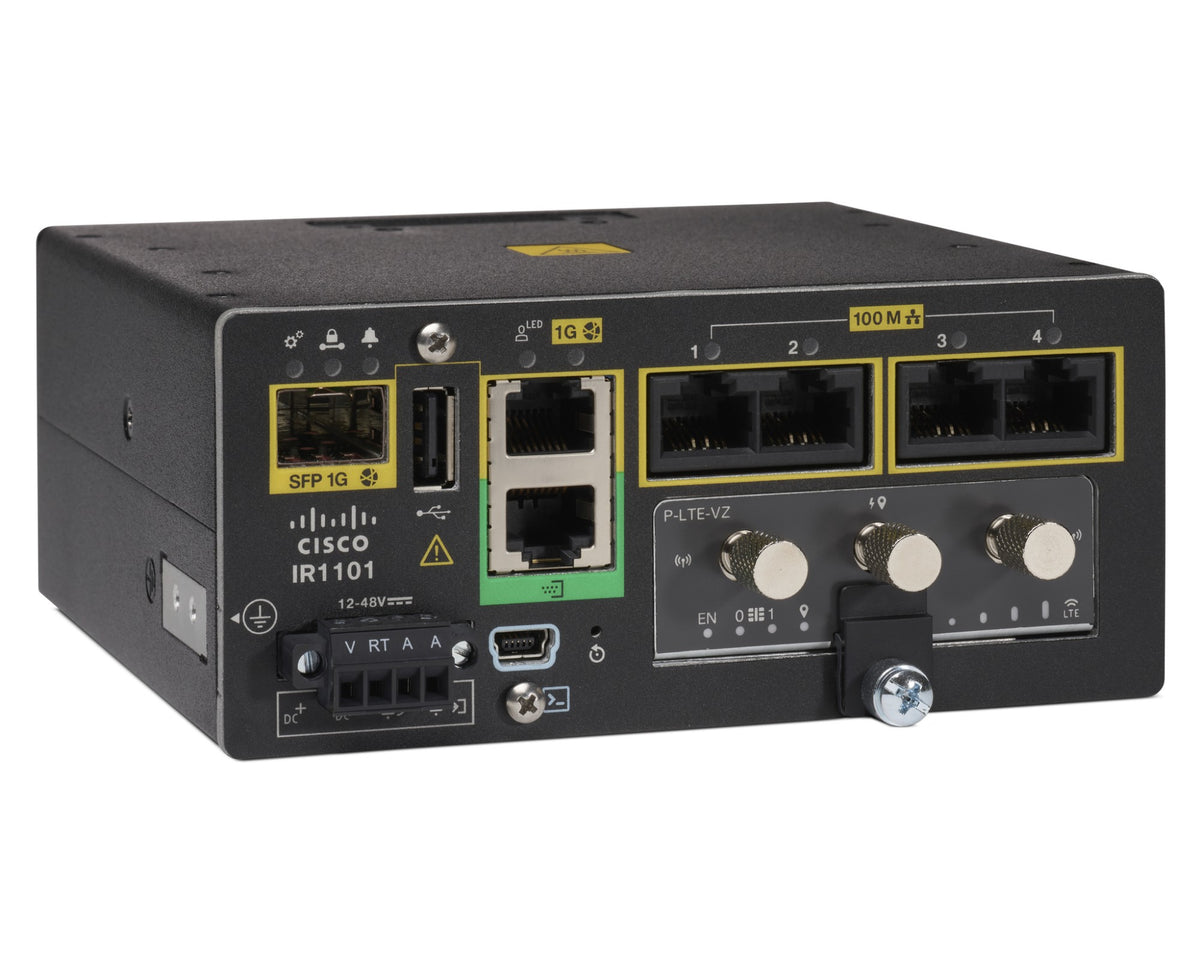Cisco IR1101-K9-RF wired router Fast Ethernet Black