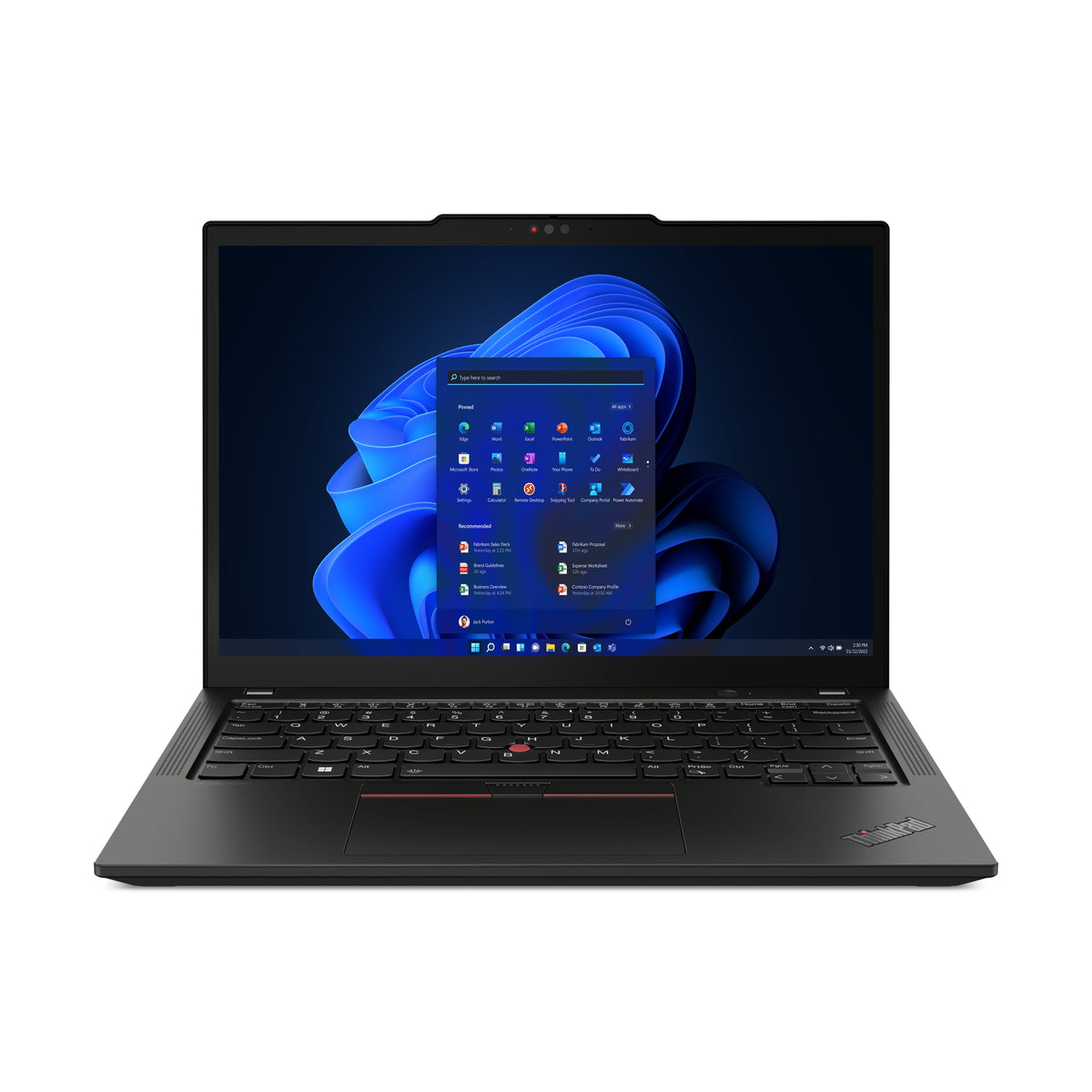 Lenovo ThinkPad X13 Gen 4 (AMD) AMD RyzenT 5 PRO 7540U Laptop 33.8 cm (13.3") Touchscreen WUXGA 16 GB LPDDR5x-SDRAM 256 GB SSD Wi-Fi 6E (802.11ax) Windows 11 Pro UK English Black