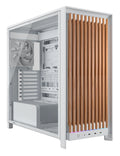 Corsair FRAME 5000D WOOD RS Midi Tower Walnut, White