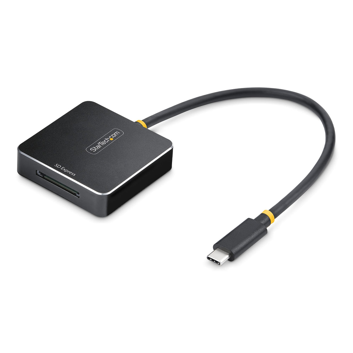 StarTech.com USB-C SD Express Card Reader, USB 10Gbps, Portable Memory Card Reader, USB Type-C to Secure Digital 7.1 Adapter, Works with Any Operating System