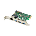 Microconnect MC-PCIE-USB3.0ETH network card Internal Ethernet 5000 Mbit/s