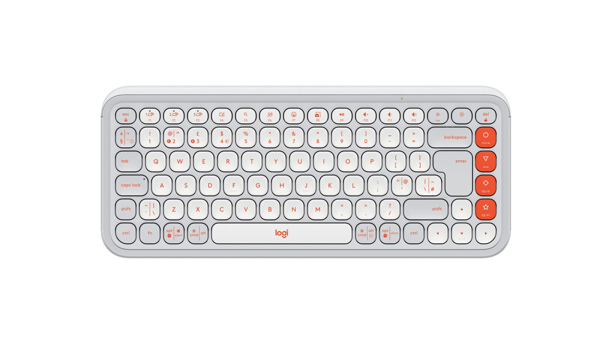 Logitech POP Icon Keys keyboard Universal Bluetooth QWERTY UK English White