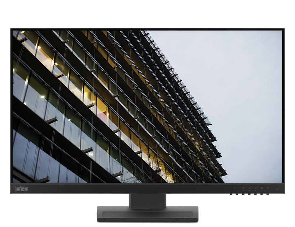Lenovo ThinkVision E24-28(F20238FE0)23.8inch HDMI computer monitor 60.5 cm (23.8") 1920 x 1080 pixels Full HD LED Black