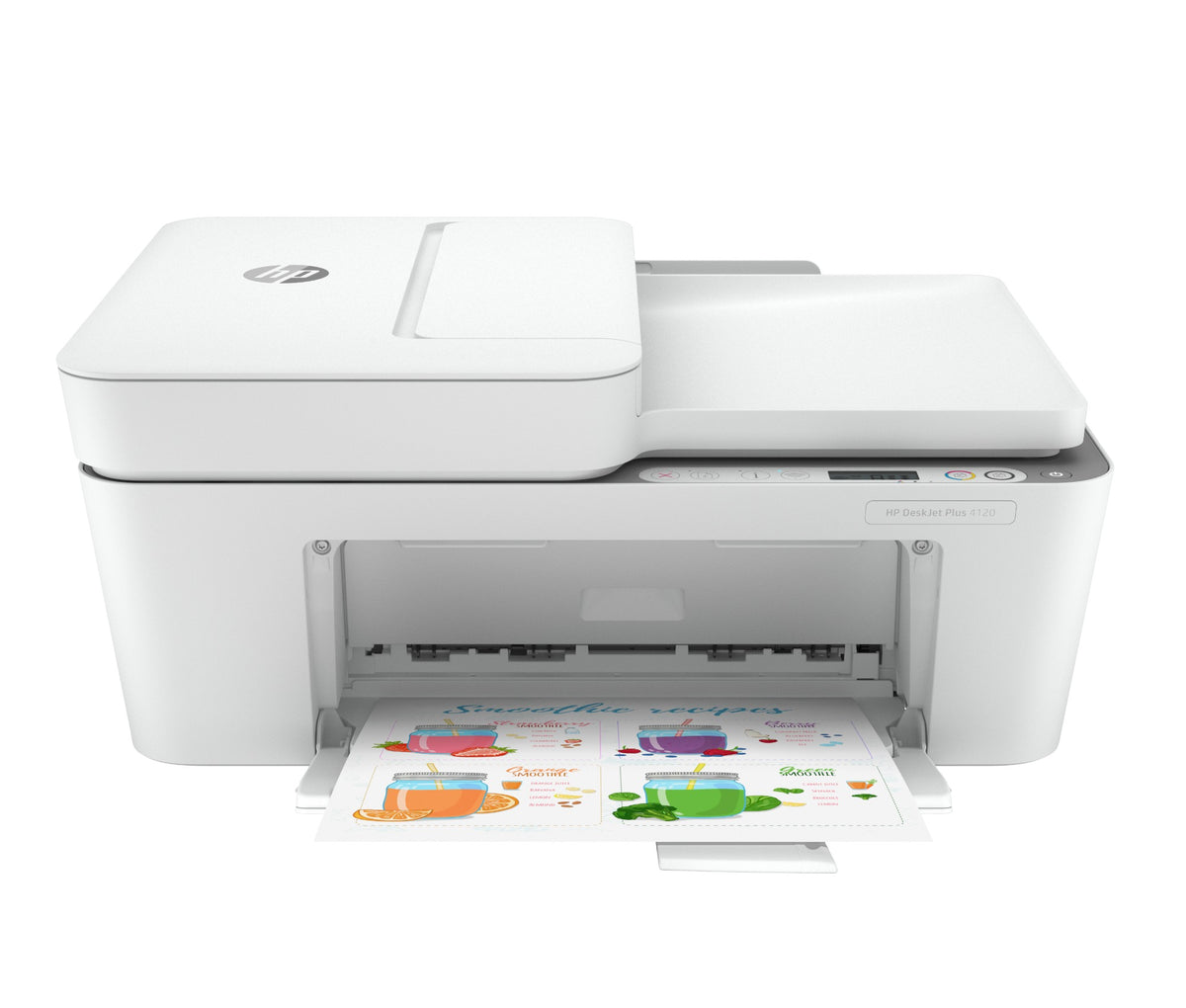 HP DeskJet Plus 4120 Wireless All-in-One Color Printer, Instant Ink; Copier, Scanner