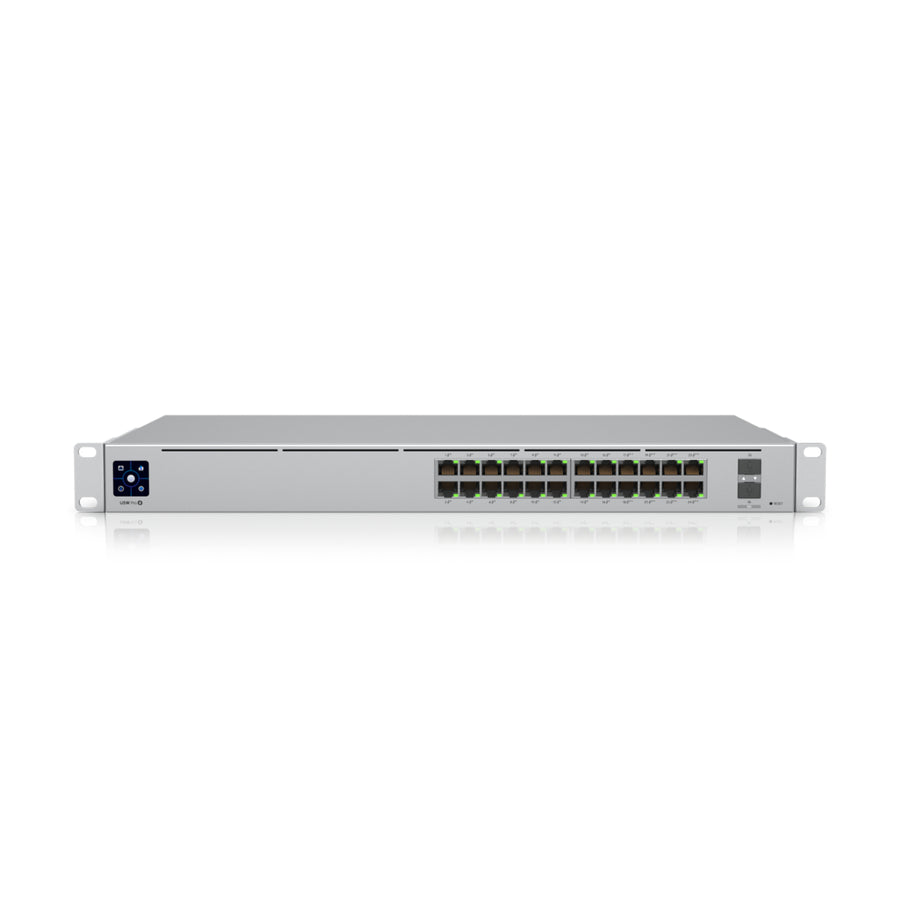 Ubiquiti UniFi Pro 24 PoE Managed L2/L3 Gigabit Ethernet (10/100/1000) Power over Ethernet (PoE) 1U Silver