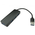 Cables Direct NLUSB3-422 interface hub USB 3.2 Gen 1 (3.1 Gen 1) Type-C 5000 Mbit/s Grey