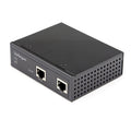 StarTech.com Industrial Gigabit PoE Injector - High Speed/High Power 90W - 802.3bt PoE++ 52V-56VDC DIN Rail UPoE/Ultra Power Over Ethernet Injector Adapter -40C to +75C Rugged - TAA