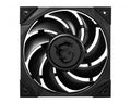 MSI MEG SILENT GALE P12 Premium Silent Fan '120mm, PWM, Balanced Static Pressure airflow, LCP Fan Blade, HDB Bearing, Anti-Vibration pads, 300mm cable'