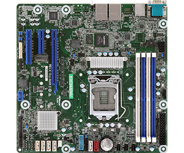 Asrock E3C242D4U motherboard Intel C242 LGA 1151 (Socket H4) micro ATX