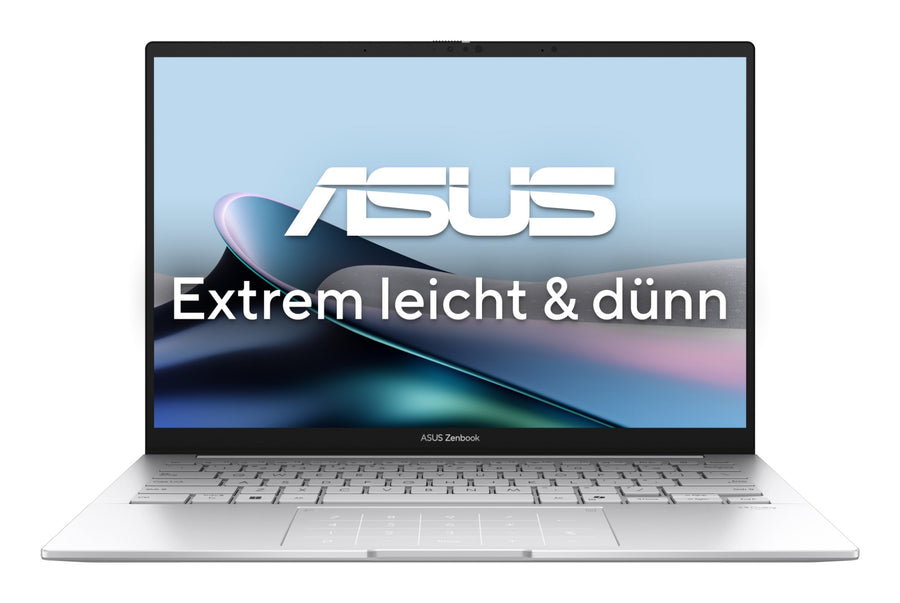 ASUS Zenbook 14 OLED UX3405CA-ST775X Intel Core Ultra 9 285H Laptop 35.6 cm (14") WQXGA+ 32 GB LPDDR5x-SDRAM 1 TB SSD Wi-Fi 7 (802.11be) Windows 11 Pro German Silver