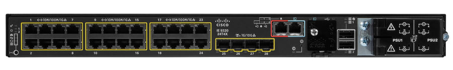 Cisco IE-9320-24T4X-A network switch Managed L2/L3 Black