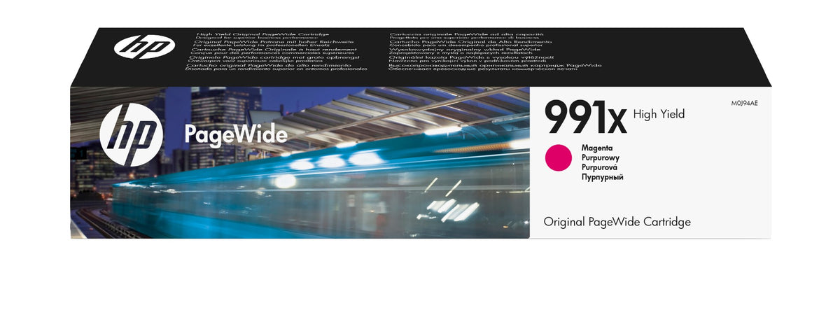HP M0J94AE/991X Ink cartridge magenta, 16K pages ISO/IEC 19752 187ml for HP PageWide P 77740/77750/Pro MFP 772