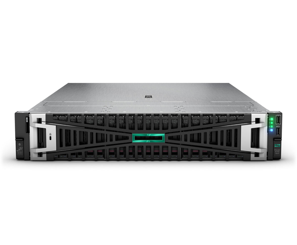 HPE ProLiant DL345 Gen11 9124 3.0GHz 16c 64GB-R 8LFF MR416i-p 2x960GB SATA SSD 2x1000W RPS EU Server