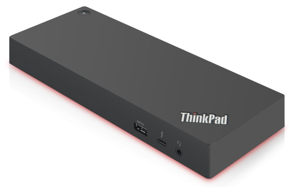 Lenovo 03X7538 laptop dock/port replicator Wired Thunderbolt 3 Black