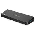 StarTech.com USB 3.0 Docking Station Dual Monitor with HDMI & 4K DisplayPort - USB 3.0 to 4x USB-A, Ethernet, HDMI and DP - USB Type A Universal Laptop Docking Station for Mac & Windows