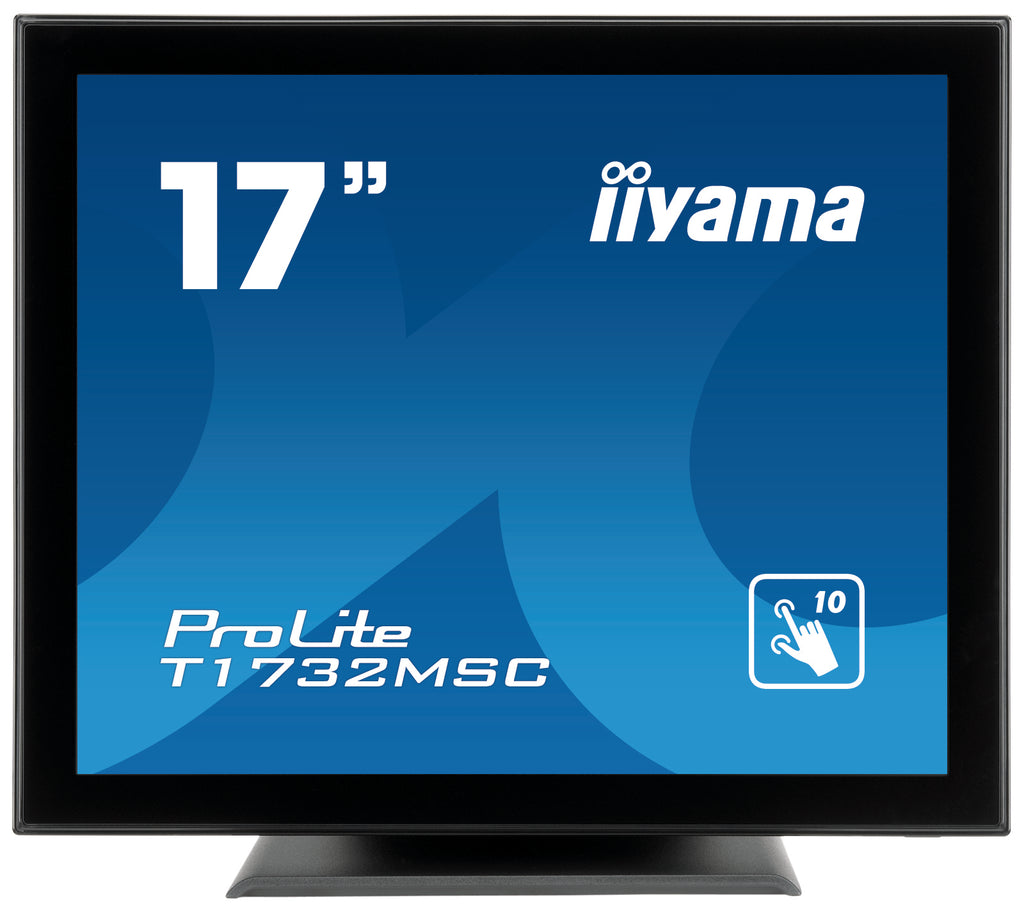 iiyama ProLite T1732MSC-B1X computer monitor 43.2 cm (17") 1280 x 1024 pixels LED Touchscreen Multi-user Black