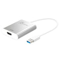 j5create JUA354 USB™ 3.0 to 4K HDM™ Display Adapter, Silver