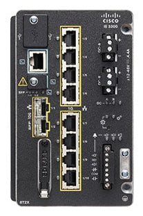 Cisco Catalyst IE-3300-8T2X-E network switch Managed L3 Gigabit Ethernet (10/100/1000) Black