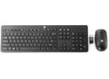 HP Wireless (Switzerland) keyboard Mouse included Office RF Wireless QWERTZ Swiss Black