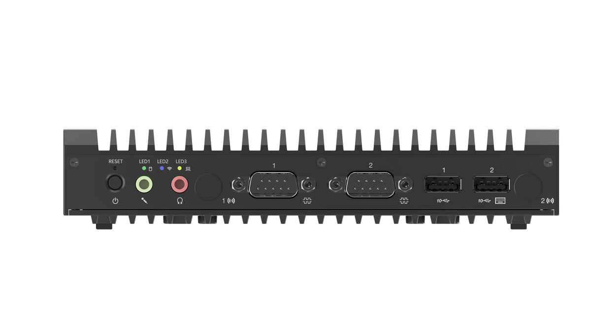 Lenovo ThinkEdge SE10 Intel Atom® x6425RE 8 GB DDR4-SDRAM 256 GB SSD Mini PC Black