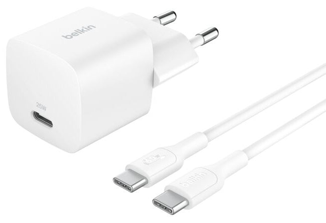 Belkin BoostCharge Portable gaming console, Smartphone, Tablet White AC Fast charging Indoor