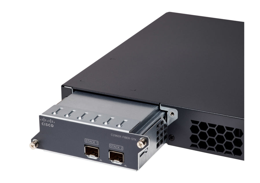 Cisco Catalyst C2960X-FIBER-STK= Flexstack-Extended Network Stacking Module, for use with Catalyst 2960 Series Network Switches, Enhanced Limited Lifetime Warranty (C2960X-FIBER-STK=)
