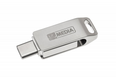 MyMedia MyDual USB 3.2 Gen 1 USB flash drive 128 GB USB Type-A / USB Type-C 3.2 Gen 1 (3.1 Gen 1) Silver