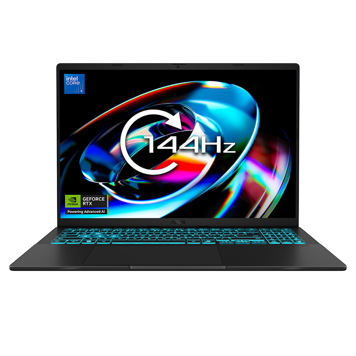ASUS V16 V3607VH-RP029W Intel Core 5 210H Laptop 40.6 cm (16") WUXGA 16 GB DDR5-SDRAM 1 TB SSD NVIDIA� GeForce RTXT 5050 Laptop GPU Wi-Fi 6 (802.11ax) Windows 11 Home UK English Black