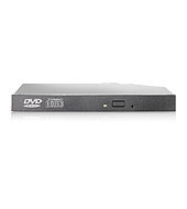 Hewlett Packard Enterprise 12.7mm Slim SATA DVD ROM JackBlack optical disc drive Internal DVD-ROM Black