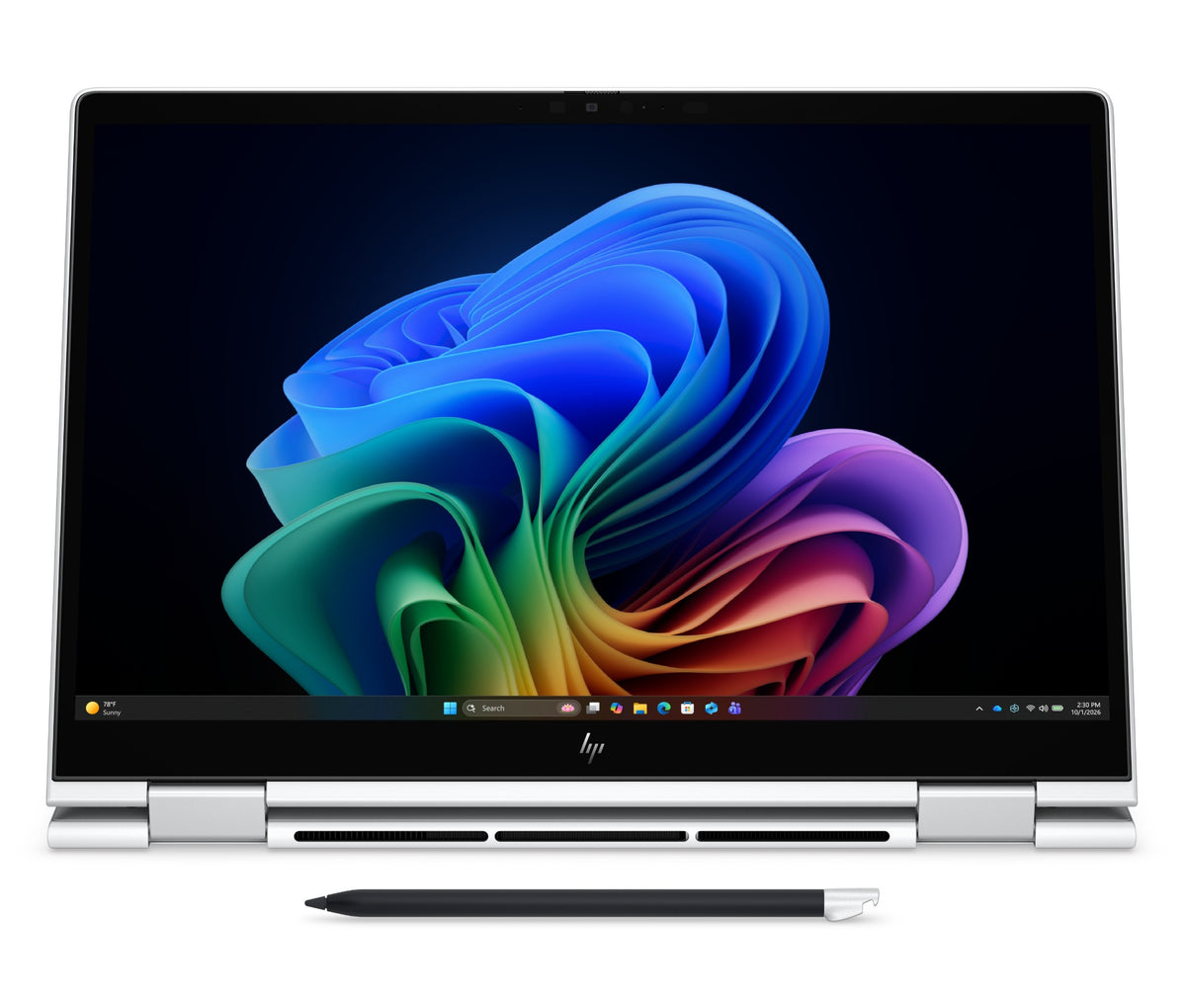 HP EliteBook 8 Flip G2i 13 inch Notebook Next Gen AI PC Copilot+ PC Intel Core Ultra 7 Laptop 33.8 cm (13.3") Touchscreen WUXGA 16 GB LPDDR5x-SDRAM 512 GB SSD Wi-Fi 7 (802.11be) Windows 11 Pro Silver