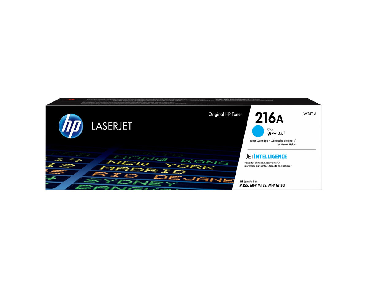 HP W2411A/216A Toner cartridge cyan, 850 pages ISO/IEC 19752 for HP M 155