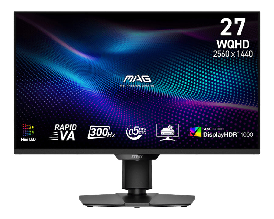 MSI MAG 274QPFDE X30MV computer monitor 68.6 cm (27") 2560 x 1440 pixels Wide Quad HD LCD Black