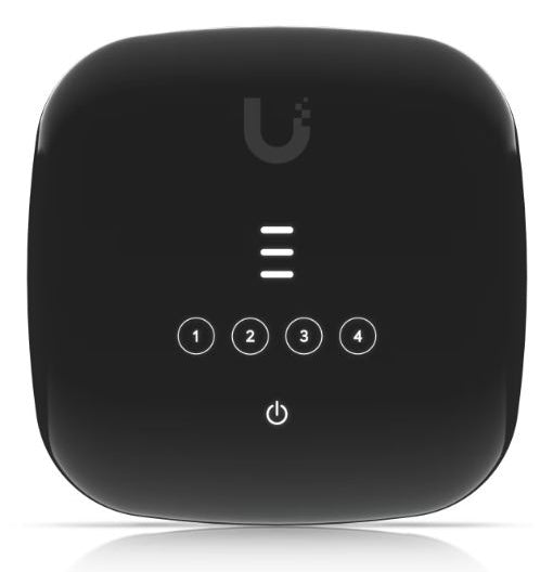 Ubiquiti Fiber WiFi wireless router Gigabit Ethernet Black