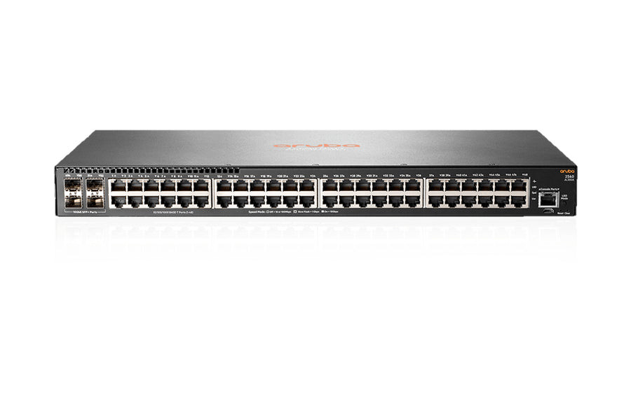 HPE Aruba Networking Aruba 2540 48G 4SFP+ Managed L2 Gigabit Ethernet (10/100/1000) 1U Grey