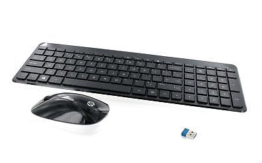 HP Etna Laser Melbourne keyboard Mouse included RF Wireless Italian Black, White