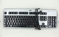 HP 537747-091 keyboard USB Norwegian Black, Silver